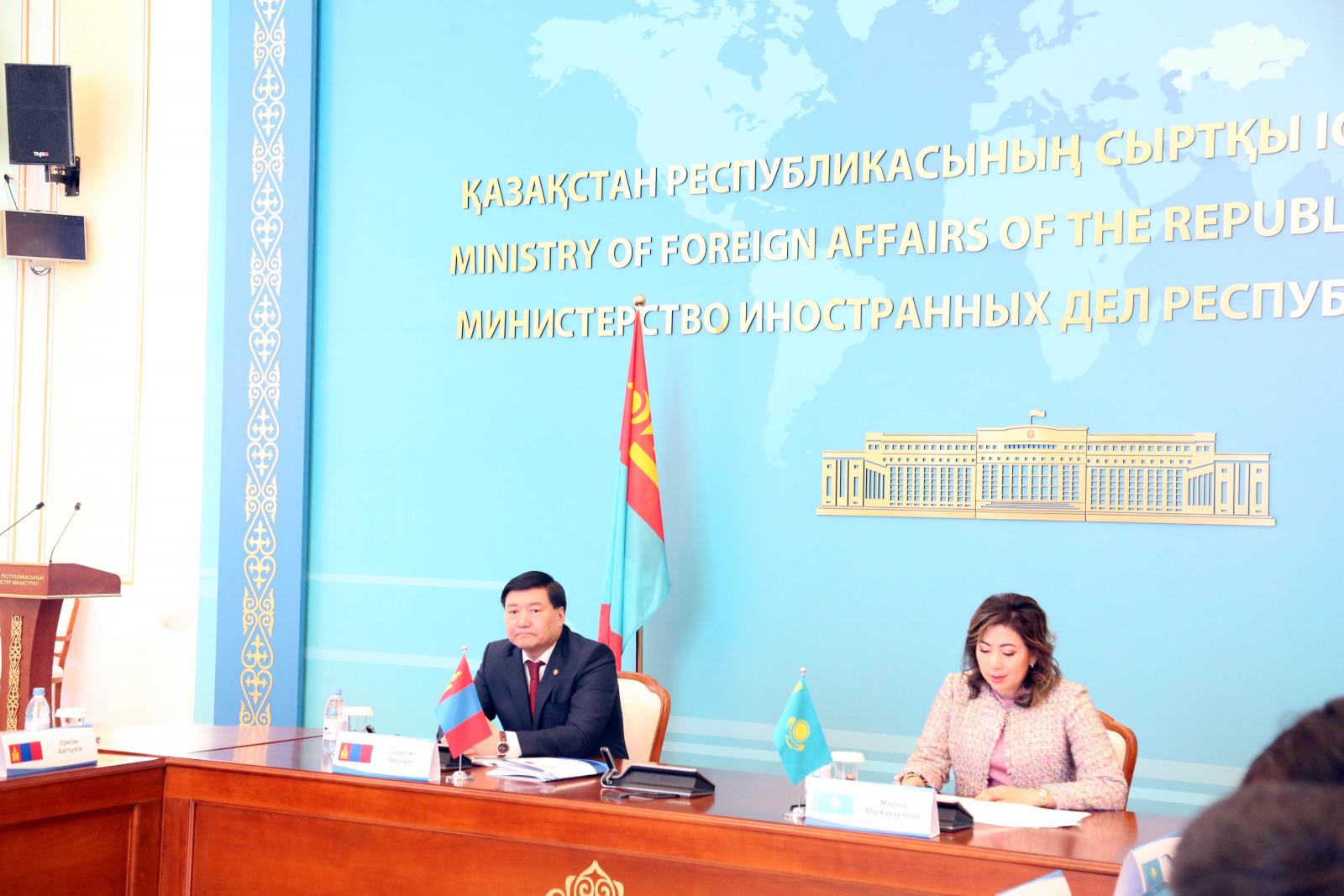 Монгол Казахстаны Засгийн газар хоорондын комиссын хуралдаан эхэллээ