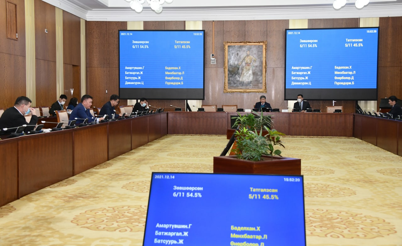 Хуулийн төслүүдийг үзэл баримтлалын хүрээнд хэлэлцэхийг дэмжив