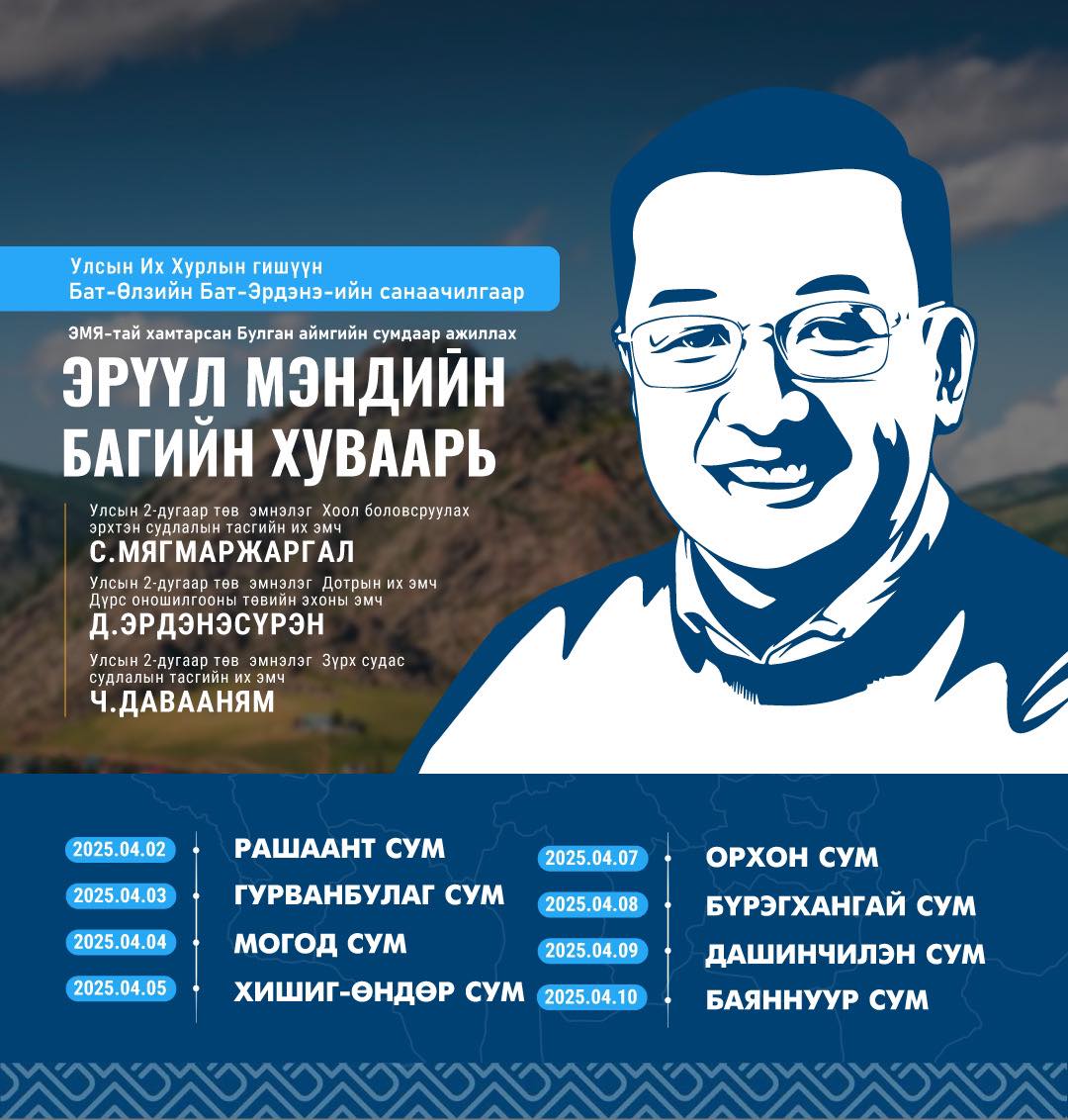 Булган аймгийн үлдсэн 8 сумын эрүүл мэндийн үзлэгт 2429 иргэн хамрагдаж дууслаа